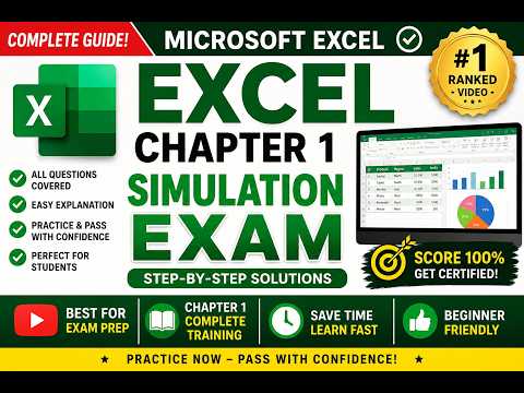 Excel Chapter 1 Simulation Exam Excel Chapter 1 Simulation Exam Excelchapter1simulationexam