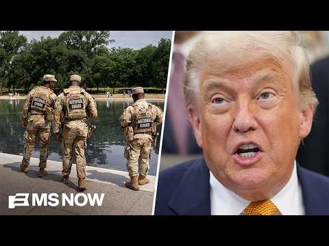 'Crystal clear and algae green': The Weeknight reacts to Trump's reflecting pool tantrum