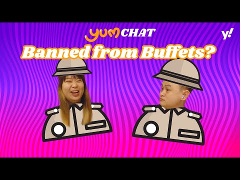 Banned from the buffet? - Yum Chat Bite Sized