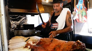 American Street Food - LEGENDARY ROAST PORK Lechonera La Piraña New York City