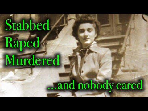 THE 1964 RAPE AND MURDER OF KITTY GENOVESE, as her neighbors looked on.