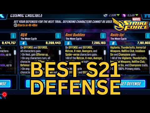 Msf Crucible Defense Teams