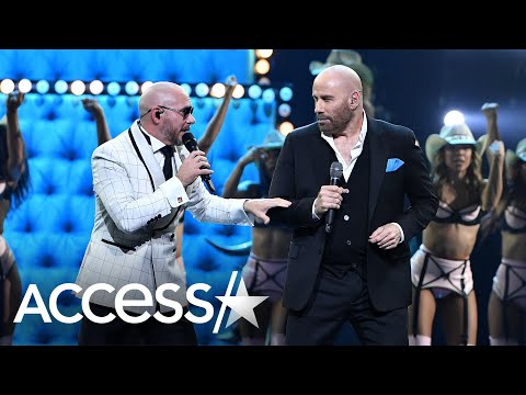 John Travolta Shakes His Hips And Sings With Pitbull & Lil Jon In Surprise Performance