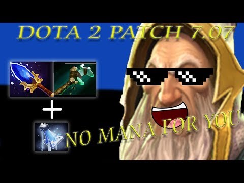 NO MANA FOR YOU ! Keeper Of The Light - Dota 2 Patch 7.07 Shelter GamePlay
