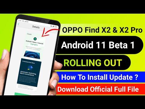 Android 11 Beta 1 Rolling Out In OPPO Find X2 / X2 Pro | Download Now | How Install step by step ?