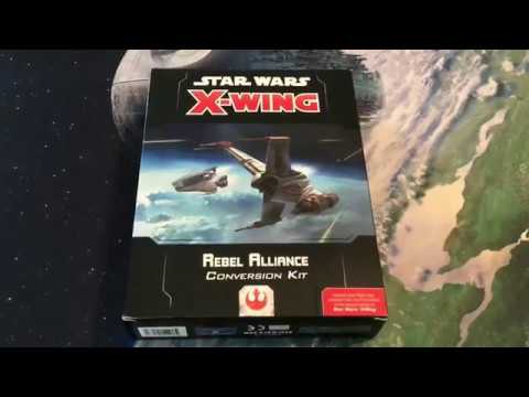 Star Wars X-wing Miniatures Game Part 79 (Rebel Alliance Conversion Kit Contents)