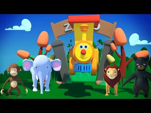 Nursery Rhymes By Kids Baby Club - Ben The Train- Ben Going To The Zoo