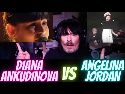 PRO SINGER'S first REACTION to DIANA ANKUDINOVA vs ANGELINA JORDAN - THIS IS A MAN'S WORLD