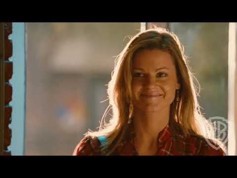 Trailer montage: church-pew reflection, small-club stage, and a county fairground at sunset