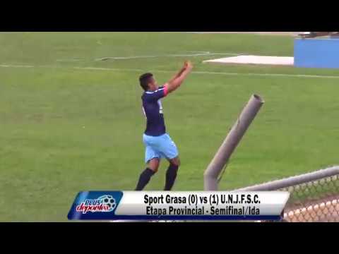 SPORT GRASA (0) vs (1) U.N.J.F.S.C. - ETAPA PROVINCIAL - SEMIFINAL/IDA 2018.