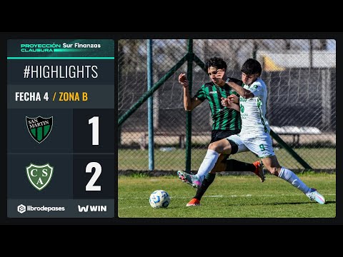 SAN MARTÍN (SJ) 1 - 2 SARMIENTO I Resumen del partido I #TorneoProyección Sur Finanzas Clausura