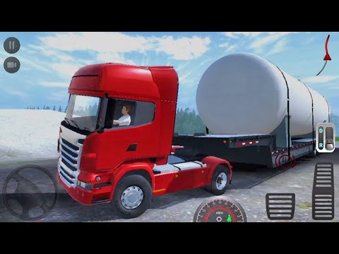 Huge Tanker Transport | Truck Driver : Heavy Cargo Android Gameplay | Driving Simulator