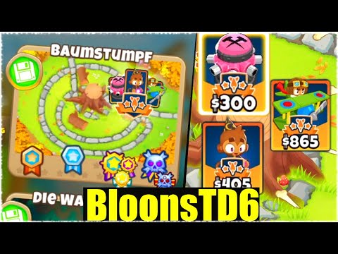 DIE NEUE TEAMAFFEN SCHIMPANSENCHALLENGE! - Bloons TD6 [Deutsch/German]