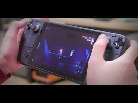 Co-op Metroidvania Anima Flux on Steam Deck