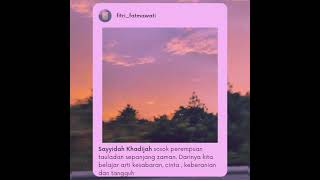 Download lagu Khadijah - Story WA mp3