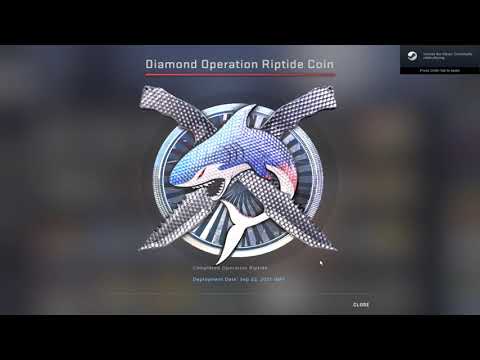 Steam Community :: Video :: NEW CSGO OPERATION RIPTIDE DIAMOND COIN ...