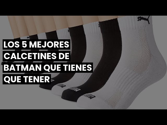 Vídeo relacionado con soxo DC Comics Batman Superman Calcetines Hombre Divertidos + Taza + Llavero Regalos Originales 40-45 Batman