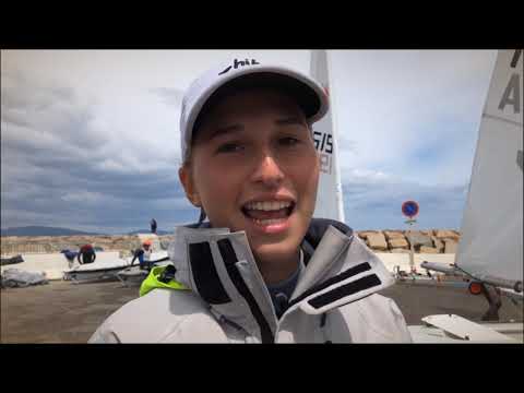 2019 Laser 4.7 Youth Europeans - Day 1 - Sara Savelli ITA