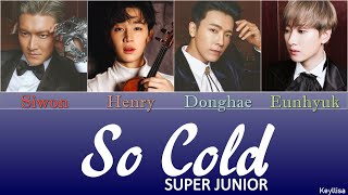 Super Junior (슈퍼주니어) - So Cold [ITA traduzione_Color Coded Lyrics_HAN_Rom]