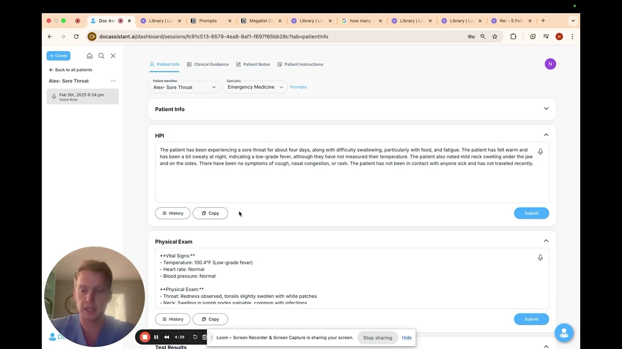 How To Use DocAssistant's AI Scribe