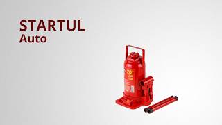 Hydraulic bottle jack 20tn 225-445mm STARTUL AUTO