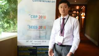 Mr. Yi Yang at SEES Conference 2018 by GSTF Singapore