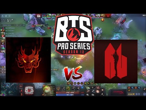 Hokori Vs Army Geniuses, Dota 2 BTS Pro Series Season 12 Sea Region.
