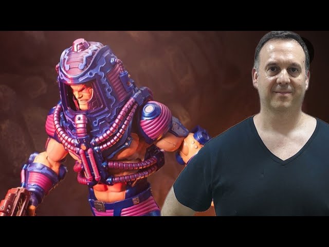 Vídeo relacionado con Masters of the Universe He-Man and The Figura de acción de 14 cm: Man-E-Faces