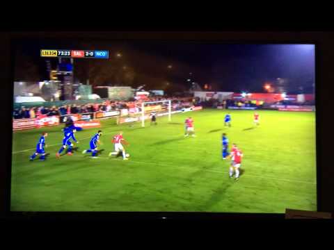 What a goal and what a game it was| Salford city FC vs Notts county 6/11/15