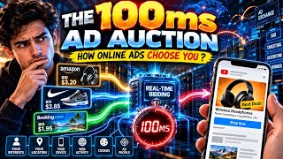 How Online Ads Choose You in 100ms 🤯 #Tech #Privacy #Shorts