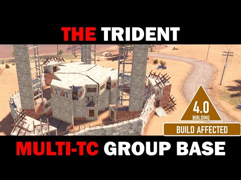 The Trident - Multi-TC Group Base / Clan Base | 120 Rockets