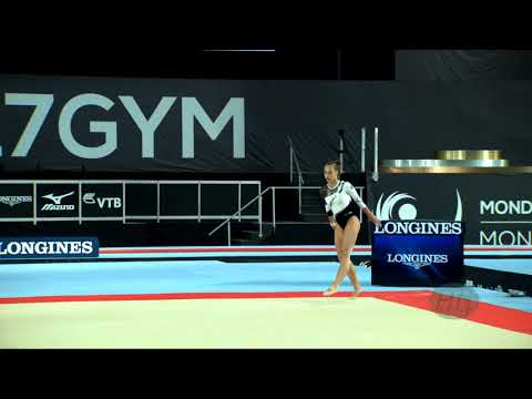 CHUIKINA Yekaterina (KAZ) - 2017 Artistic Worlds, Montréal (CAN) - Qualifications Floor Exercise