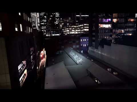 Sofirn SP35 Flashlight Beamshots: Dark Alleyway!