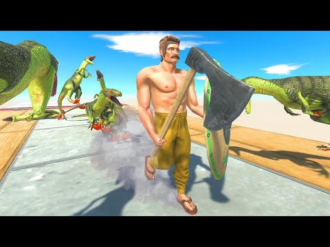 Run Escape from Deadly Suicide Sue - 🦖 Animal Revolt Battle Simulator 🦕