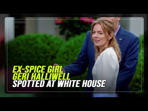 Ex-Spice Girl Geri Halliwell spotted at White House