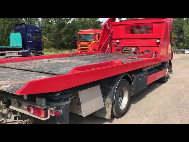702871 Volvo FL240 4x2 salvage car transport 2007