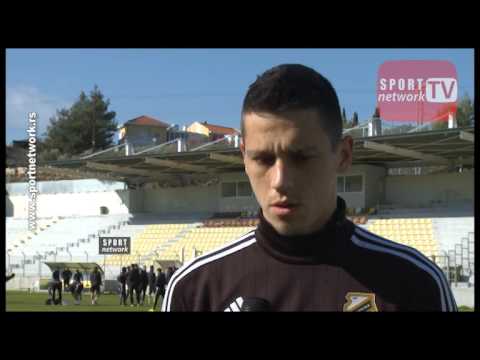 Pripreme FK Čukarički na Kipru - Zorić, Jovanović