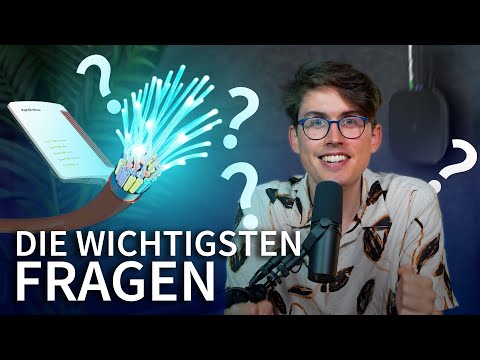 Ihr bekommt endlich Glasfaser – und jetzt?!
