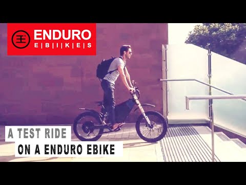 Test Riding the ENDURO EBIKE