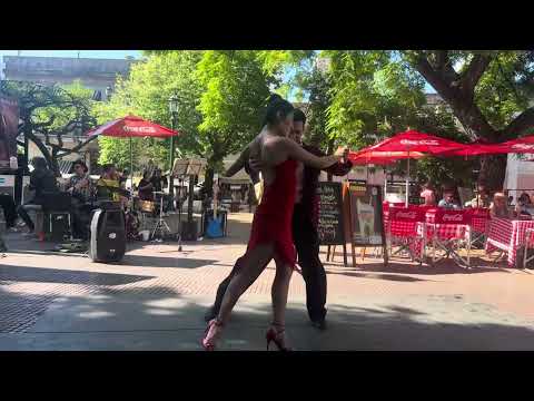 Tango in Dorrego Square. San Telmo, Buenos Aires "I stood there staring at her" November, 2025