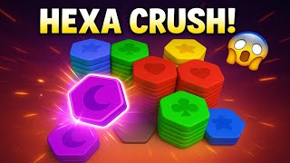 Hexa Crush Gameplay (Android) – First Look | Hexa Puzzle Mobile Game