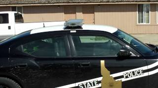 preview picture of video 'a idaho state police car in fruitland idaho'