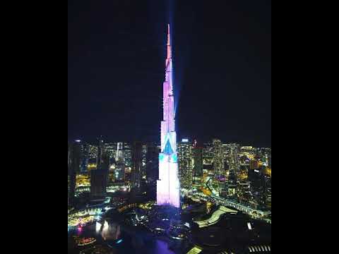 Burj Khalifa FIREWORKS ON JANUARY 2021