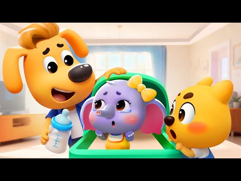 Dodo Learns to Take Care of Babies | Fun Stories | Kids Cartoon | Sheriff Labrador