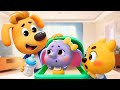 Dodo Learns To Take Care Of Babies Fun Stories Kids Cartoon Sheriff Labrador