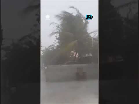 Temporal com granizo deixa bairros de Campo Grande (MS) sem luz #shorts #JR24H