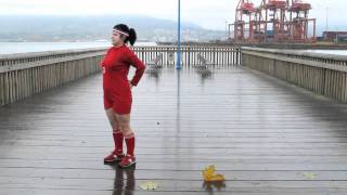 Morgan Brayton for GIANTS Comedy video