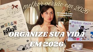 Organize your life in 2026: simple habits that truly change your life ✨🎀