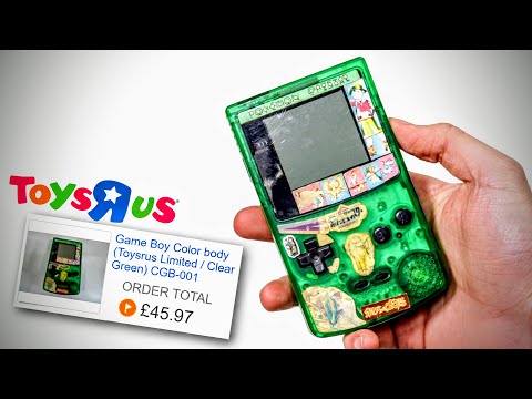 RARE Toys“R”Us GameBoy Color Refurb!