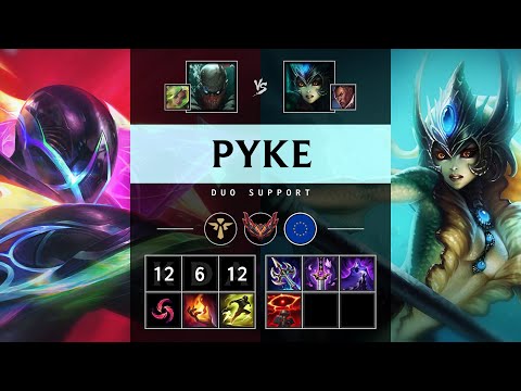 Pyke Support vs Nami - EUW Grandmaster Patch 25.18